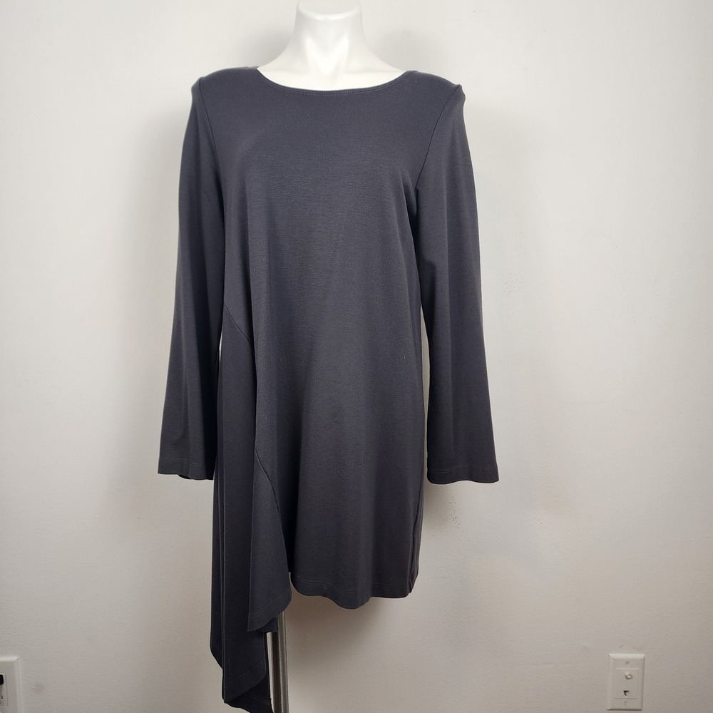 Bryn Walker Asymmetrical Dark Gray Tunic‎ Dress Women's Size Small